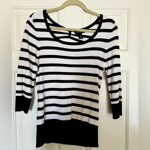 White House Black Market Cut Out Sweater-Size Medium